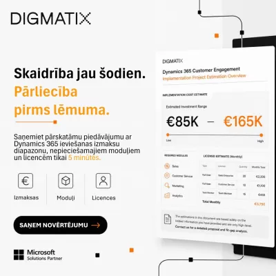Lielākā daļa CRM projektu sākas ar jautājumu "cik tas aptuveni maksās?". Un godīga atbilde parasti ir "atkarīgs no..". Tas nevienam nepa
