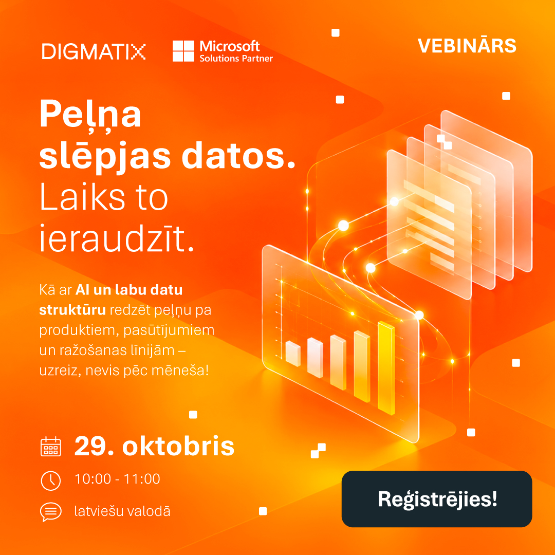 Peļņa slēpjas datos. Laiks to ieraudzīt ar AI.