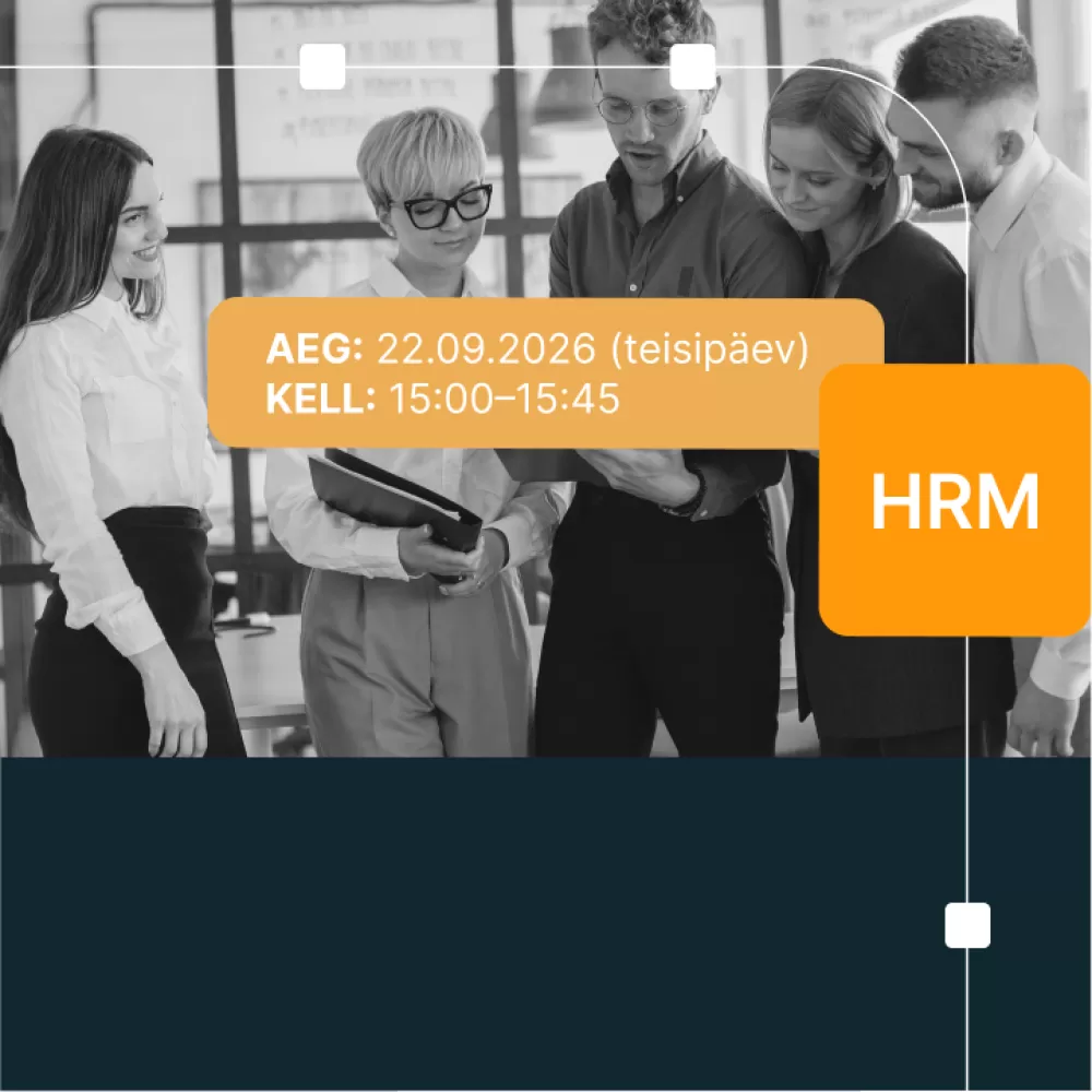 TASUTA HRM VEEBISEMINAR | HRM4Baltics – terviklik lahendus Baltikumis