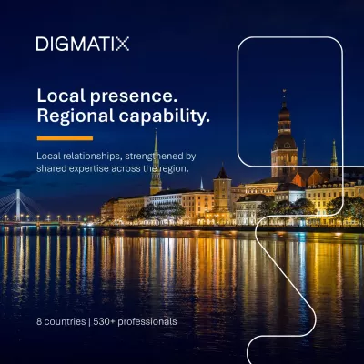 Your main DIGMATIX contact may be local, but the team behind them does not stop at the border. Across DIGMATIX, more than 530 professionals in e