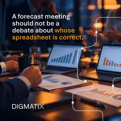 A forecast meeting should not be a debate about who has the correct data. Your sales forecast should help you decide what happens next.But if t