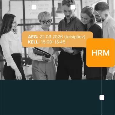 TASUTA HRM VEEBISEMINAR | HRM4Baltics – terviklik lahendus Baltikumis
