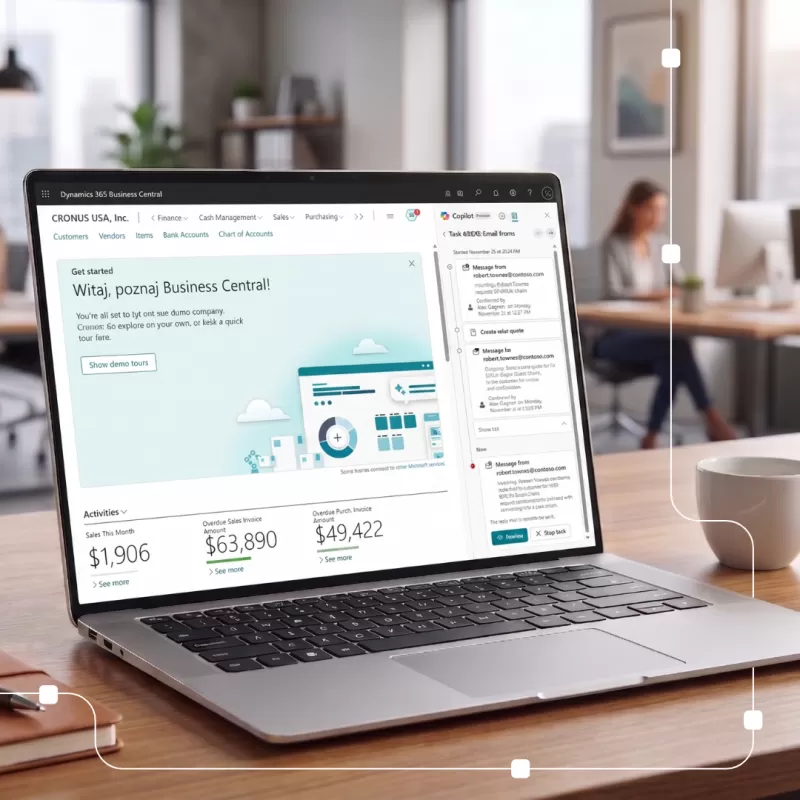 Business Central 2026 Release Wave 1: asystenci, agenci AI oraz dane i raportowanie